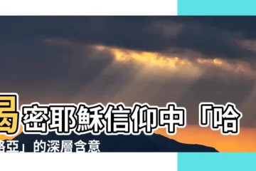 【hallelujah 意思】揭密耶穌信仰中「哈利路亞」的深層含意