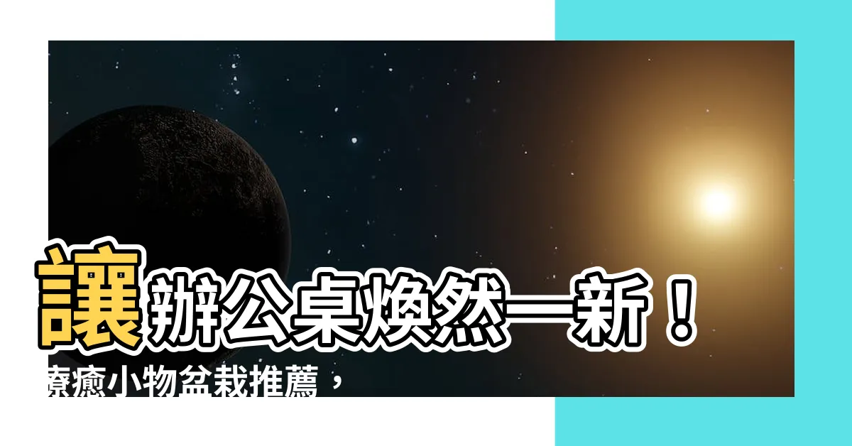 【辦公桌小物盆栽】讓辦公桌煥然一新！療癒小物盆栽推薦，打造你的綠色辦公室天堂