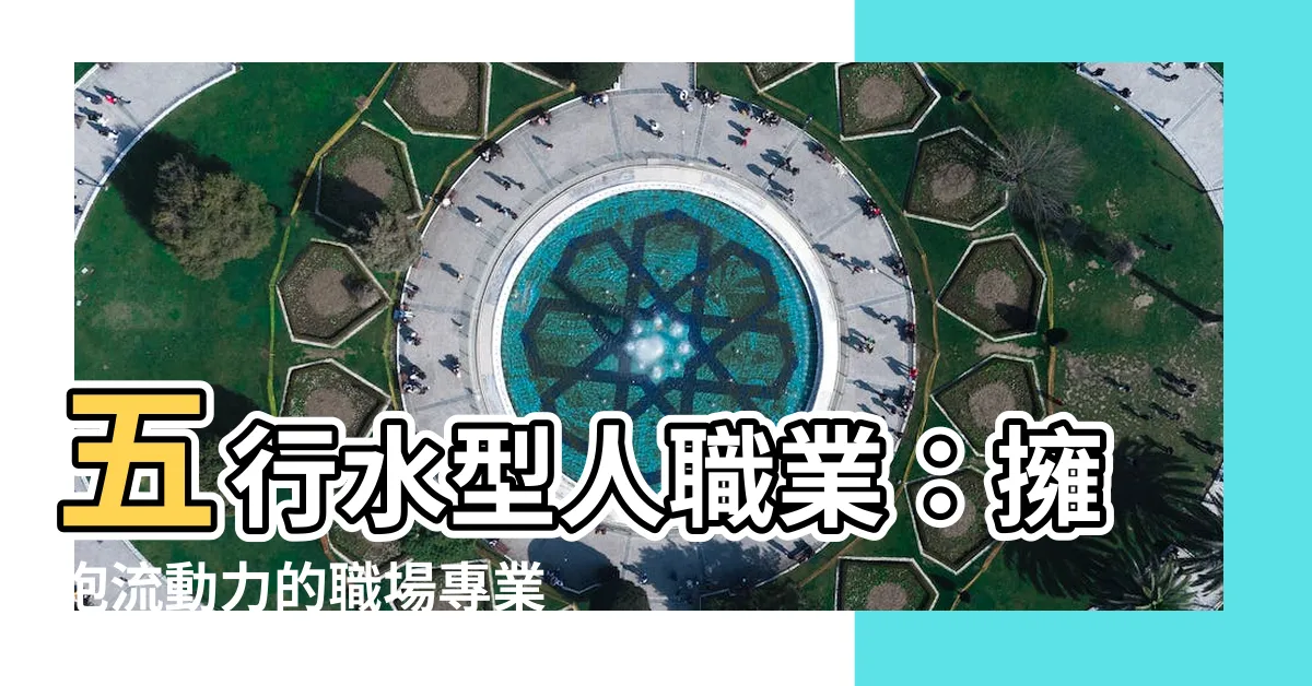 【水型人職業】五行水型人職業：擁抱流動力的職場專業