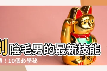 【剃陰毛 男】剃陰毛男的最新技能解鎖！10個必學秘技大公開
