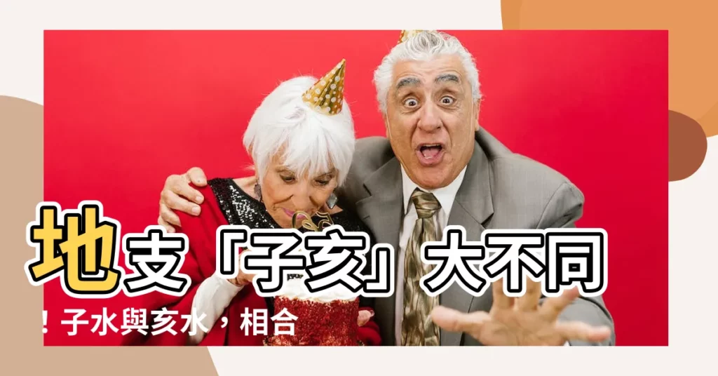 【子亥】地支「子亥」大不同！子水與亥水，相合還是相剋？