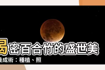 【百合竹】揭密百合竹的盛世美顏養成術：種植、照顧、修剪一次搞定！