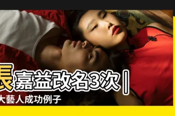 【改名轉運的名人】張嘉益改名3次 |15大藝人成功例子 |尤勇改名後拿大獎 |