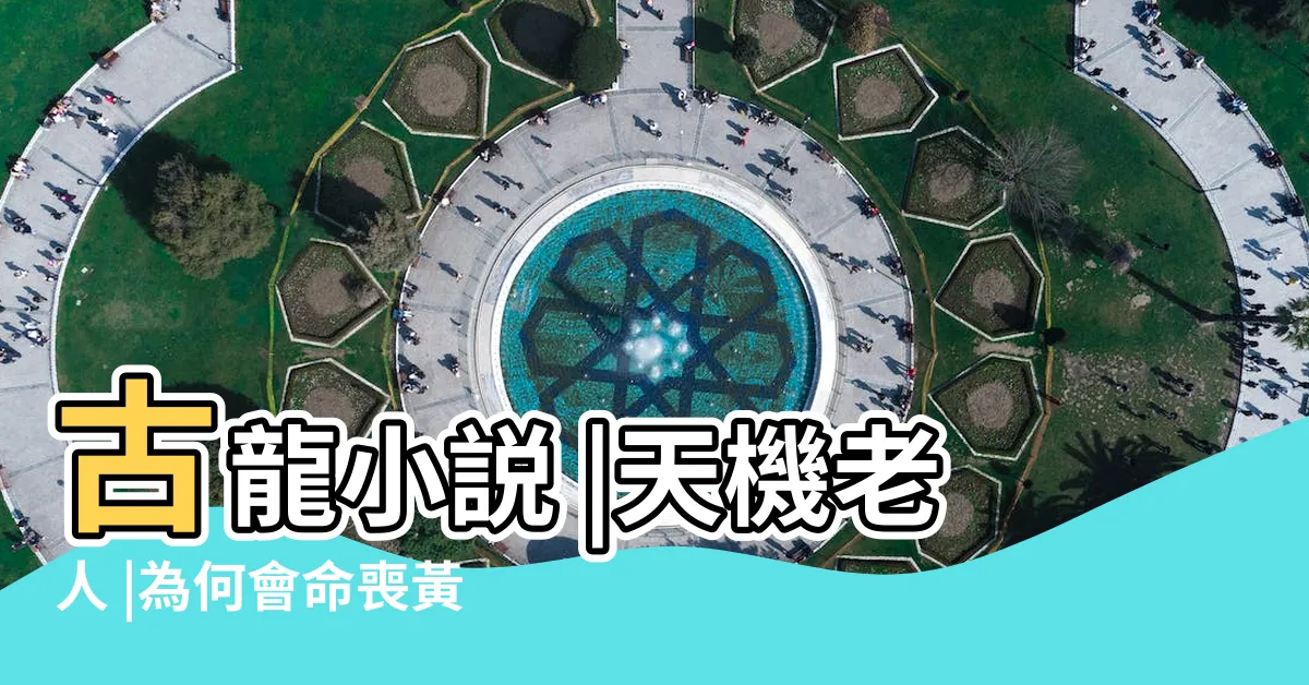 【天機老人】古龍小説 |天機老人 |為何會命喪黃泉 |