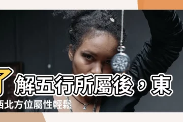 【東南西北 五行】瞭解五行所屬後，東南西北方位屬性輕鬆掌握！