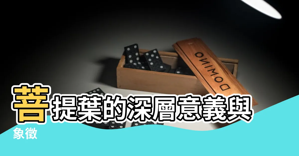 【菩提葉象徵】菩提葉的深層意義與象徵