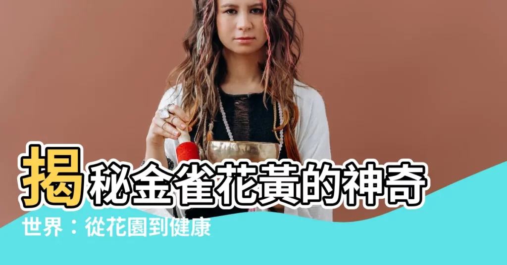 【金雀花黃】揭秘金雀花黃的神奇世界：從花園到健康領域