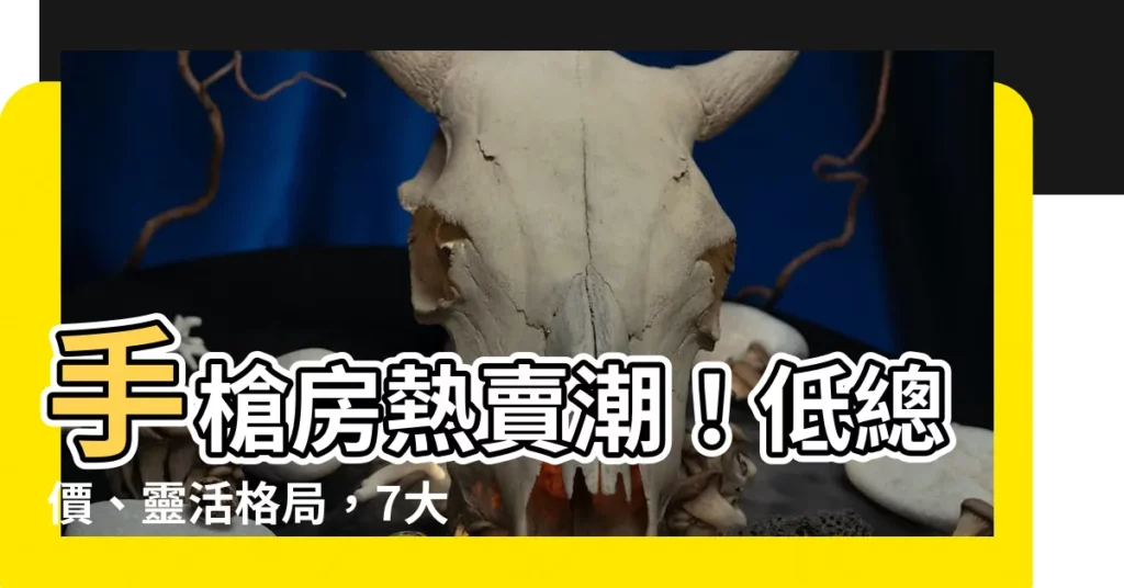 【手槍房】手槍房熱賣潮！低總價、靈活格局，7大技巧破解風水疑慮