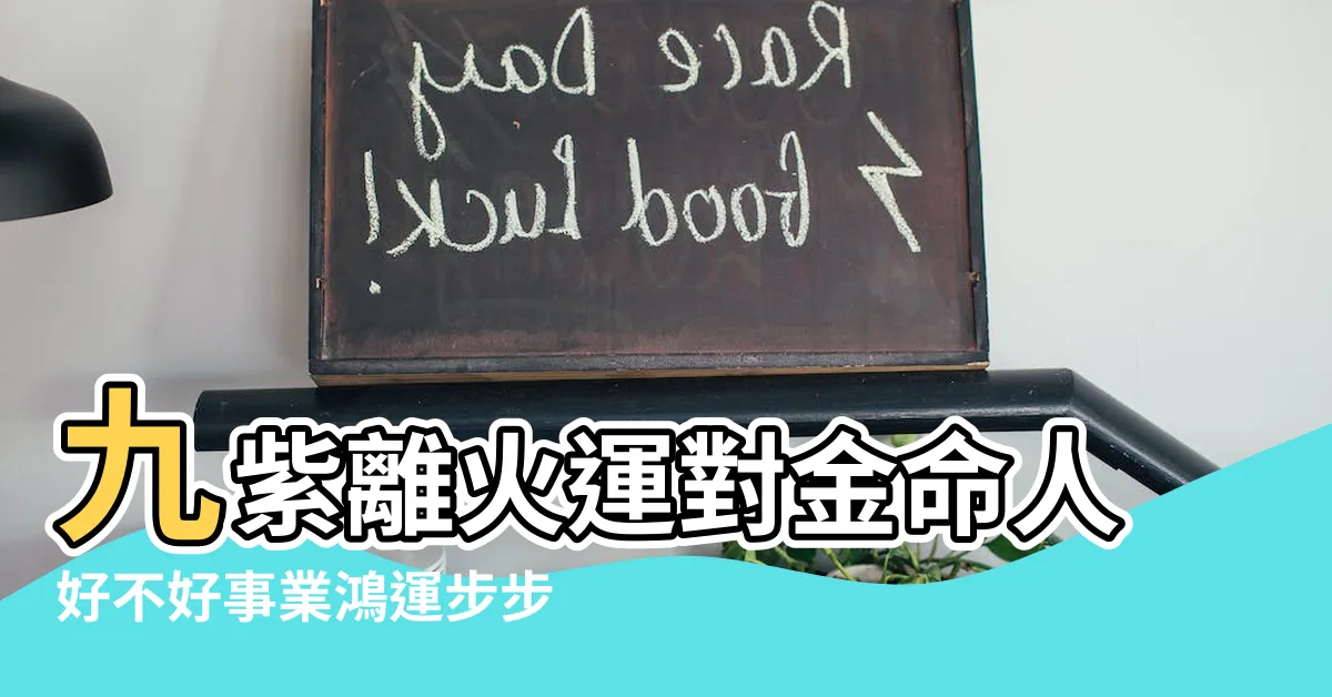 【離火運金命人】九紫離火運對金命人好不好事業鴻運步步升 |2024年離火九運對金命的人好不好 |2024年離火九運對金命的人好不好 |