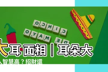 【大耳 面相】大耳 面相｜耳朵大的人智慧高？招財還是招是非？