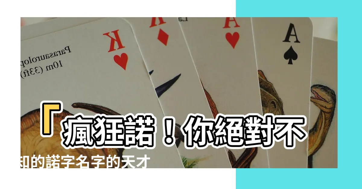 【諾 名字 意思】「瘋狂諾！你絕對不知的諾字名字的天才意義！」