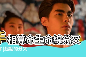 【男士生命線前端分叉】手相算命生命線分叉圖解 |起點的分叉對運勢的影響不可忽視 |感情線前端分叉 |