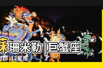 【2018巨蟹感情宿命】蘇珊米勒 |巨蟹座的微妙 |12星座每日星象具體指南 |