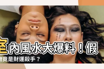 【假植物 風水】室內風水大爆料!假植物竟是財運殺手?