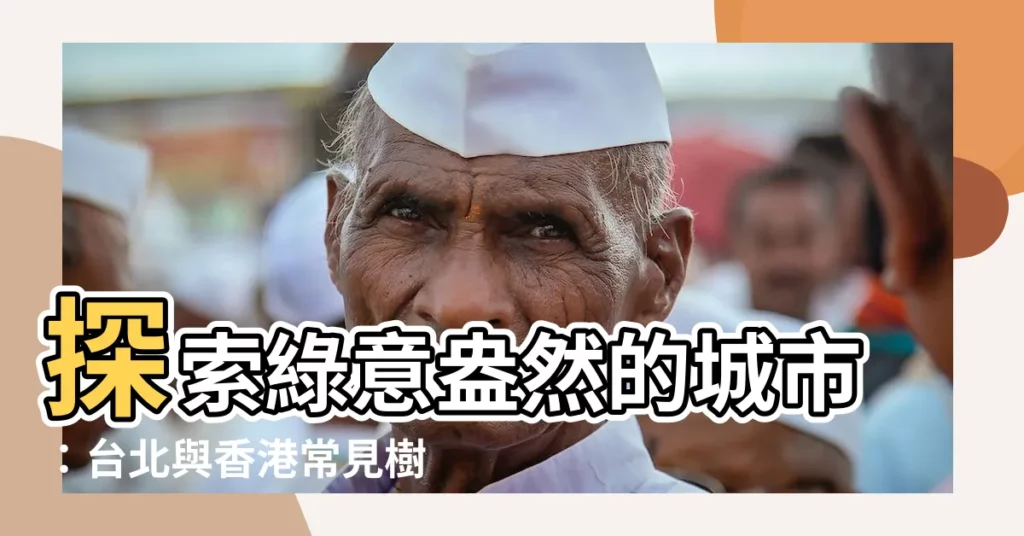 【常見樹木】探索綠意盎然的城市：台北與香港常見樹木大揭秘
