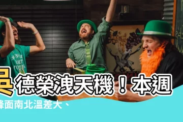 【洩天機】吳德榮洩天機！本週遇鋒面南北温差大、注意濕冷！