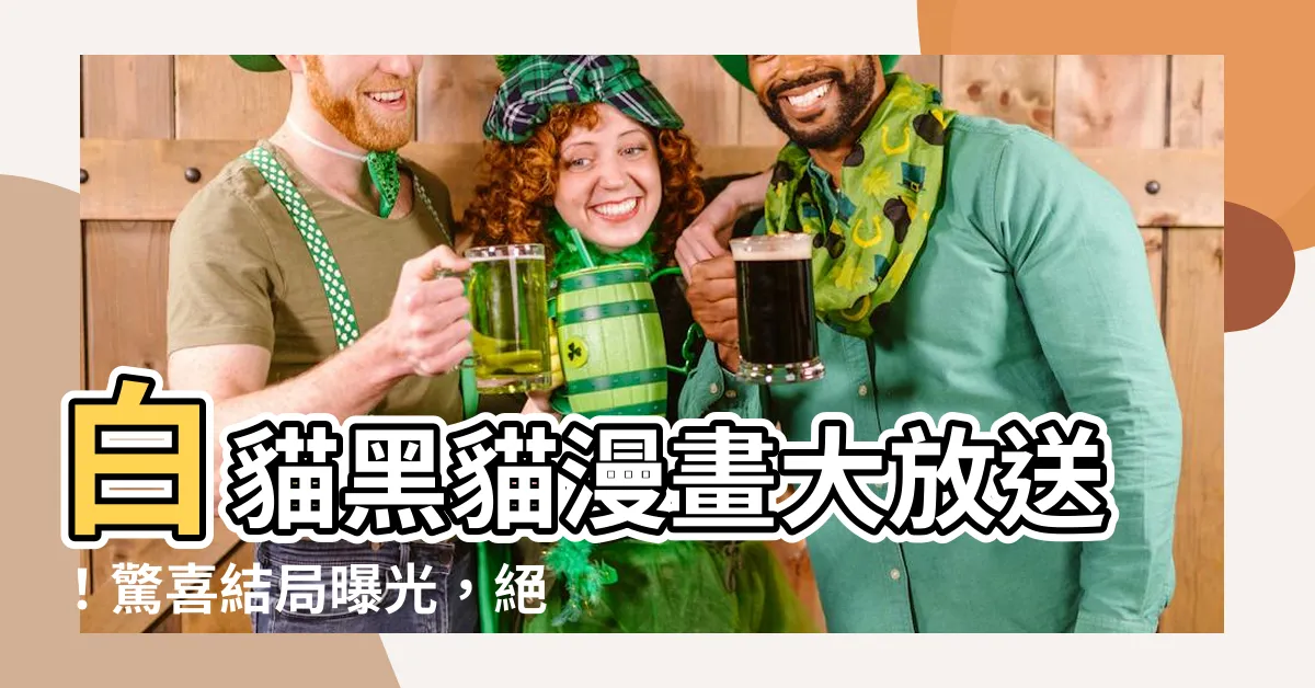 【白貓黑貓】白貓黑貓漫畫大放送！驚喜結局曝光，絕對不能錯過！