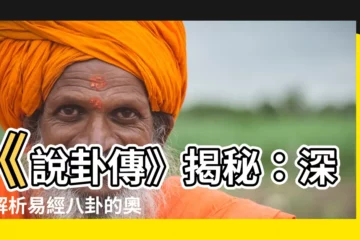 【説卦傳】《説卦傳》揭秘：深入解析易經八卦的奧秘