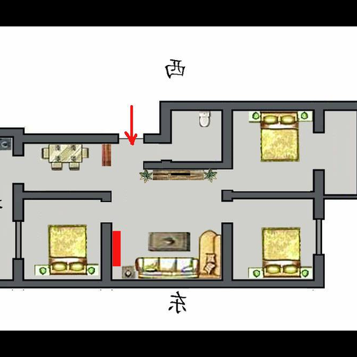 3、對面辦公室門口放水石怎麼開裂？ 