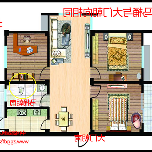 2、如果進門左邊是廁所門,會不會對風水有影響,如果有,怎麼解決?