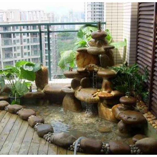 4、如果要裝修陽台上的小花園,假山的擺放位置有風水要求嗎?