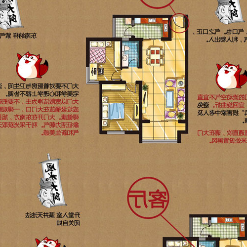 2、建築風水的寫實風水