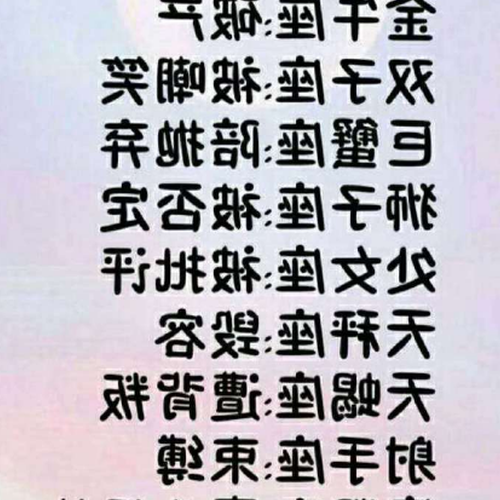 2.十二星座的眼淚是由什麼組成的?
