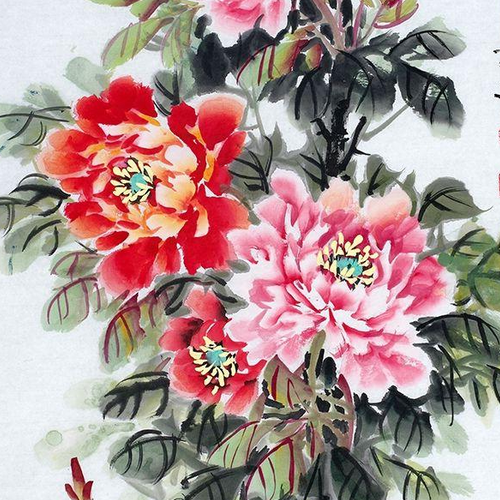 2、牡丹圖風水講究幾朵花