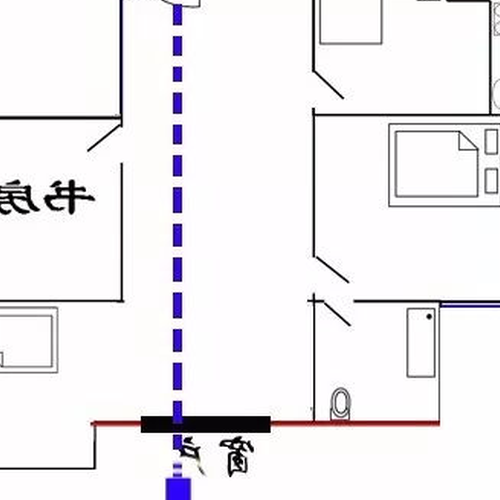 2、臥室窗 正對小區南門,入口是主幹道,對面是學校風水好不好?