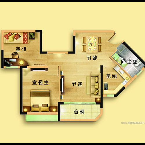 2、房型不是方的,請師傅幫忙看風水,怎麼解決