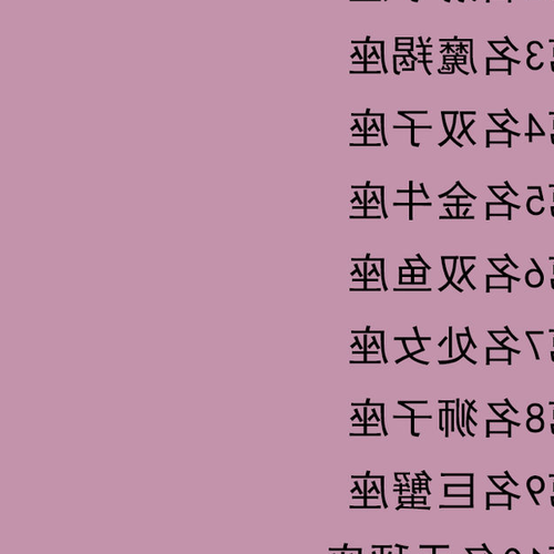 3、哪個星座最喜歡女射手座?