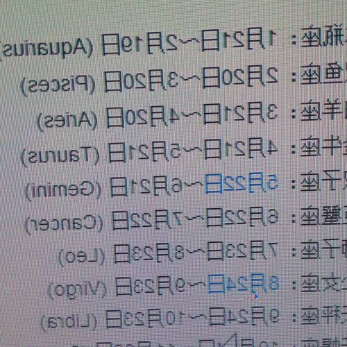 3, 8月13日昇起的星座是什麼