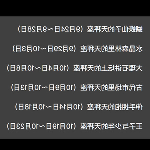 3、農曆70年10月16日屬於什麼星座