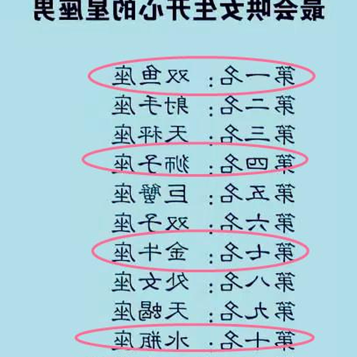 4、什麼星座永遠快樂?