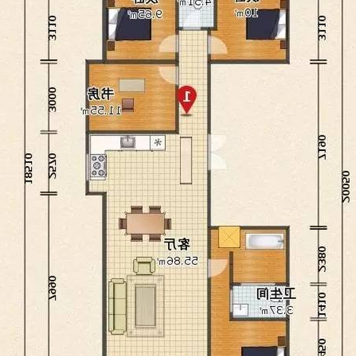 4、房子是南北通透還是東西通透