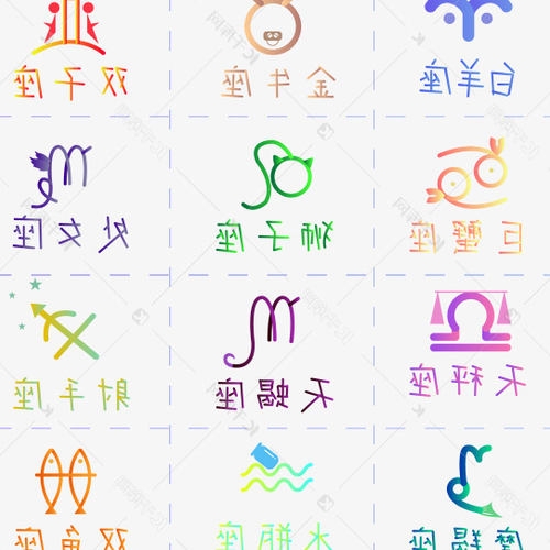 4、十二星座的具體名稱