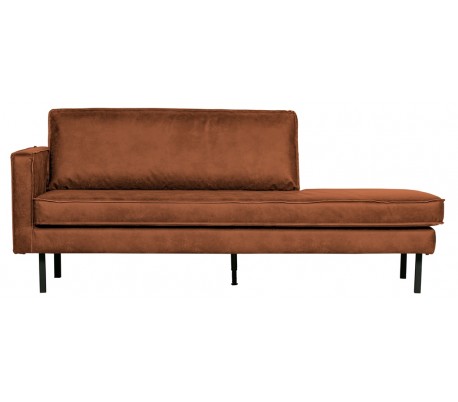 Rodeo daybed sofa i læder B203 cm - Vintage cognac