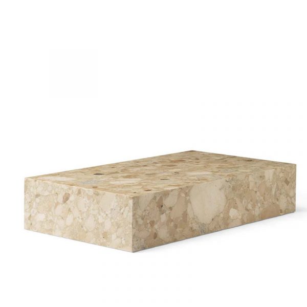 Menu Plinth Sofabord Low Sand Kunis Breccia