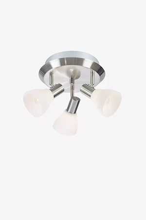Vero Plafond 33 cm Stål/Opal