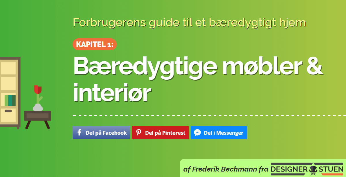 Bæredygtige møbler featured