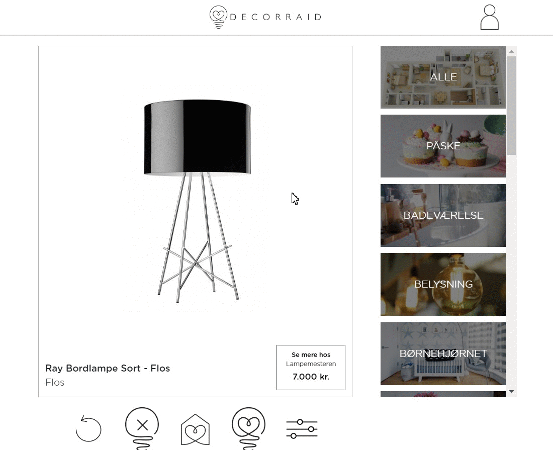 Decorraid møbler