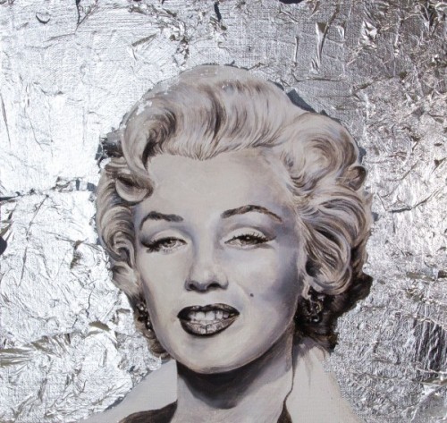 Marilyn Monroe billede af Sex silver and sadness