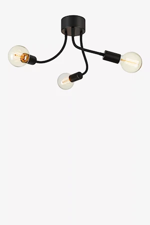 Medusa Plafond 44 cm Sort/Grå