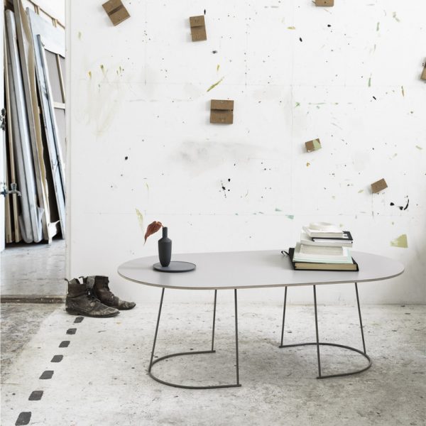 Muuto Sofabord Airy Stor (Sort)