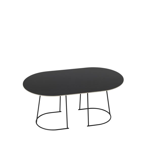 Muuto Sofabord Airy Medium (Black Nanolaminate/Black)