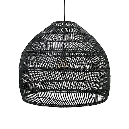 Kurv Taglampe Medium Sort
