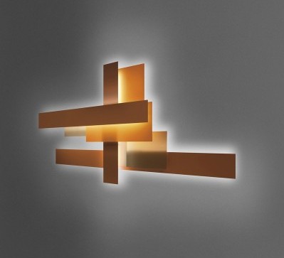 fields 2 orange foscarini væglampe