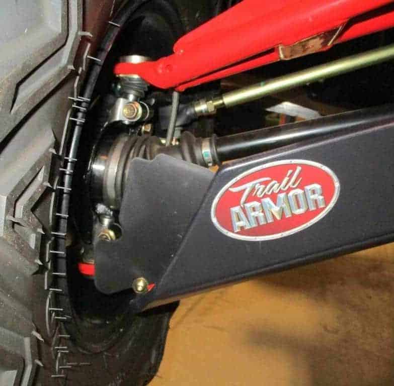 Trail Armor Polaris RZR 570 AArm Guards, UHMW Set