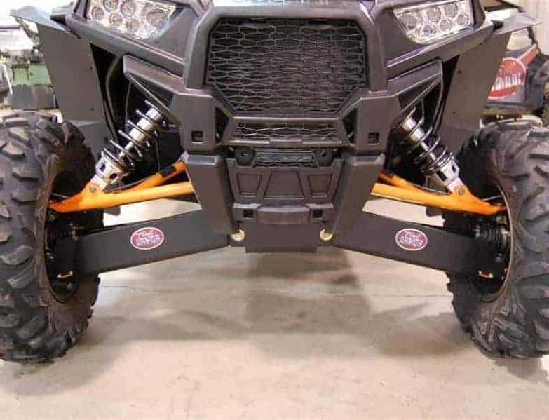 Trail Armor Polaris RZR XP AArm Guards, Solid UHMW