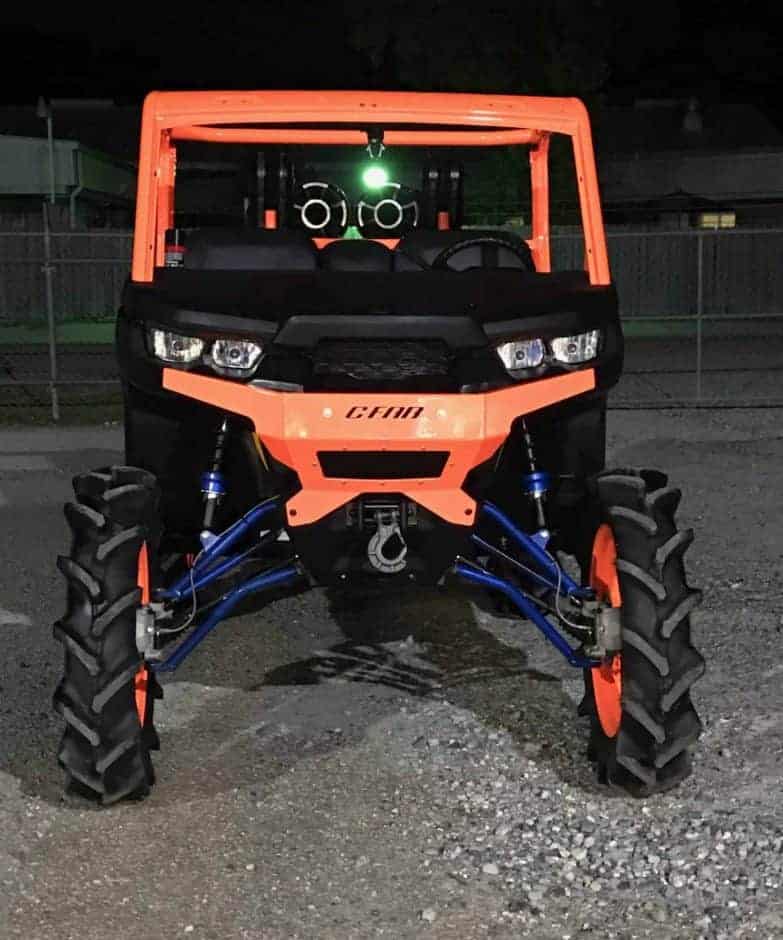 Detailed Can Am Defender Front Bumper View in HD Detailed Can Am Defender Front Bumper View in HD